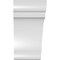 Ekena Millwork 6-in. W x 8-in. D x 12-in. H Olympic Architectural Grade PVC Knee Brace BRCP06X08X12OLY - alternate 4